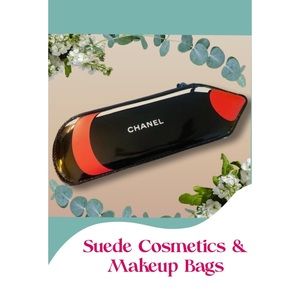 Cosmetics Suede Makeup bags